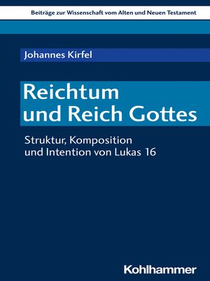 cover image of Reichtum und Reich Gottes